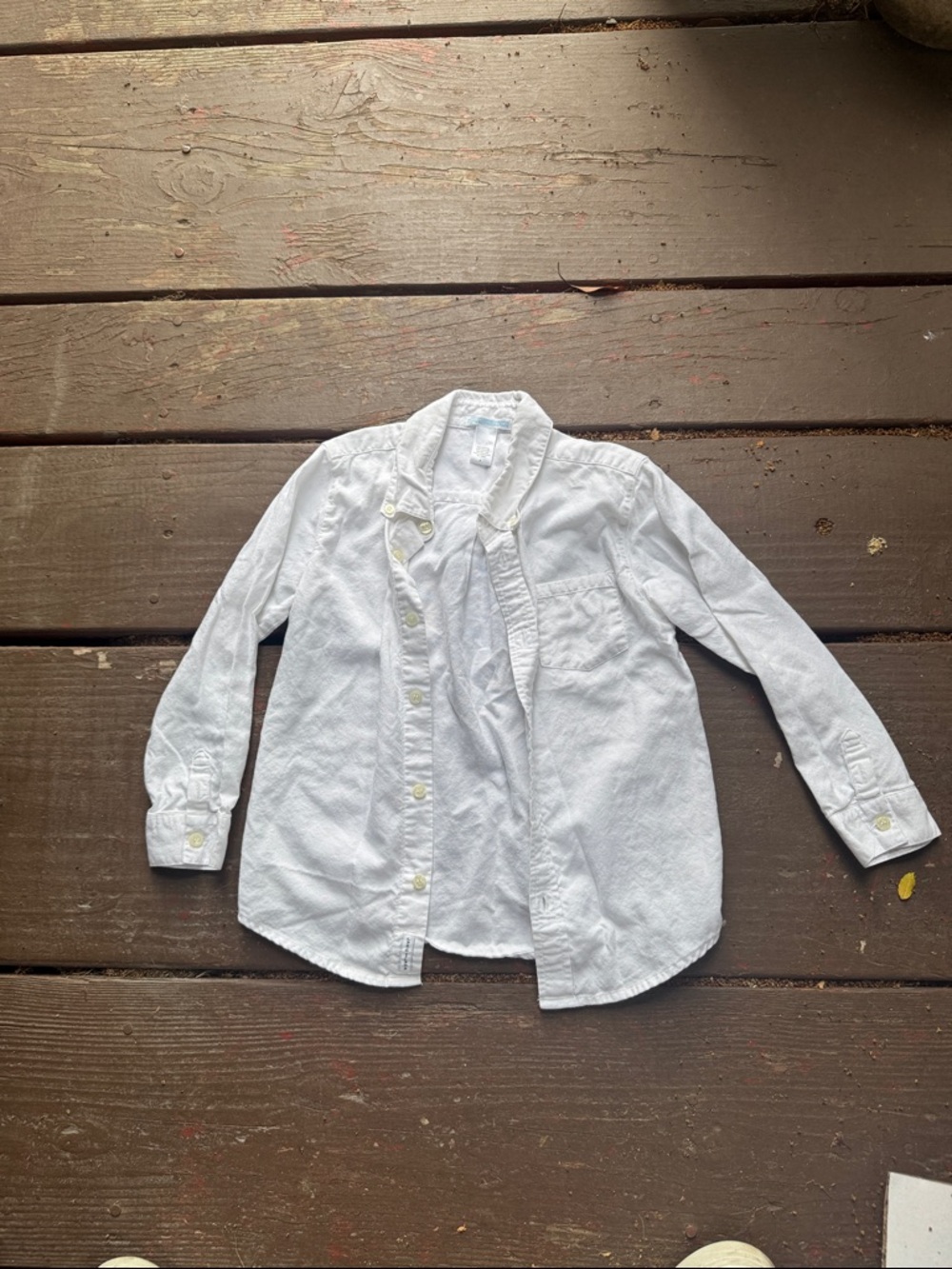 Janie and Jack White Button-Down Dress Shirt for Kids